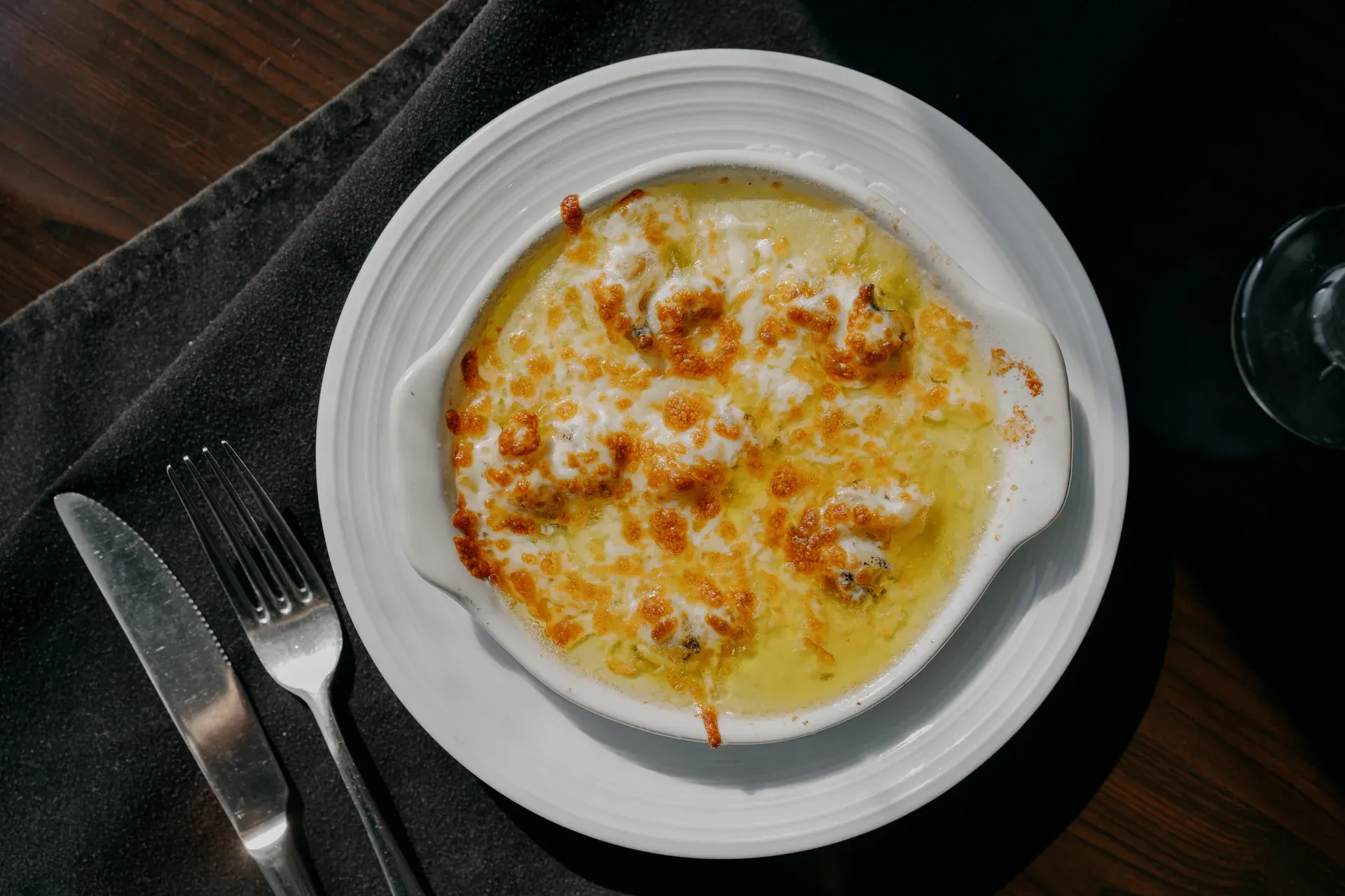 Buccins à l'ail gratinés
