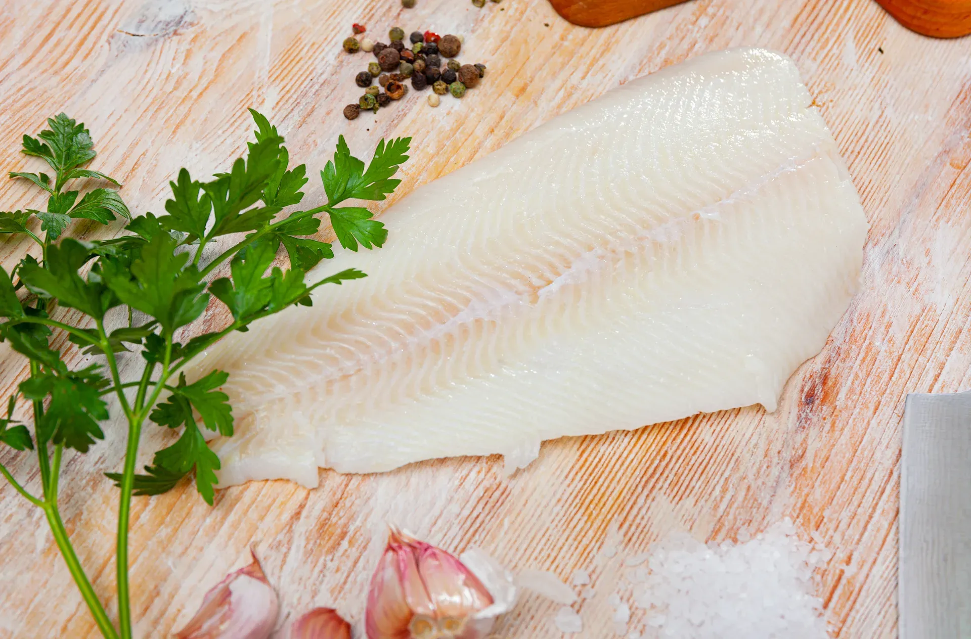 Turbot aux tomates séchées