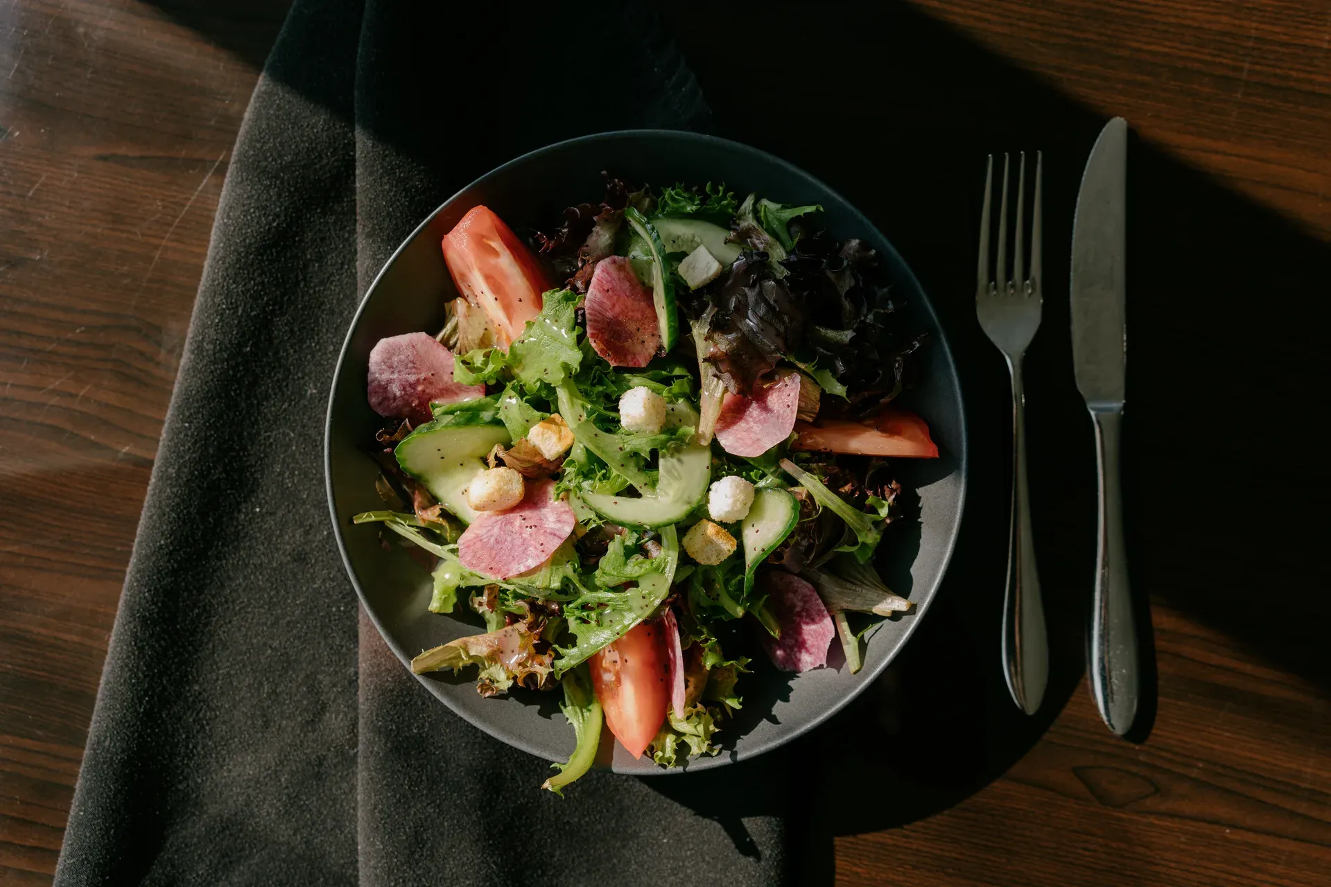 Salade de mactres de Stimpson à la teriyaki